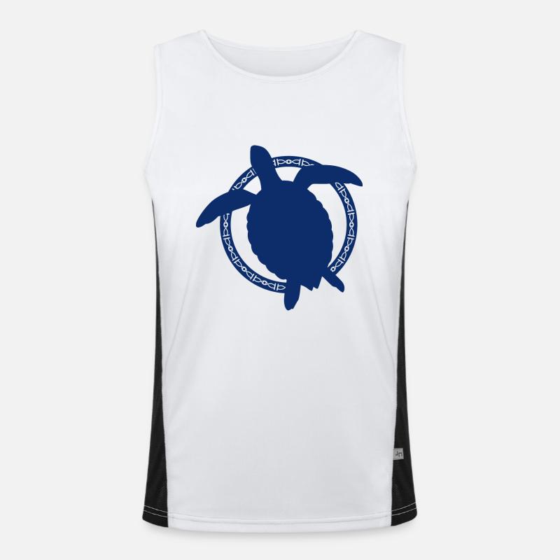 Turtle / Reptile - Reptile Men's Functional Contrast Tank Top 