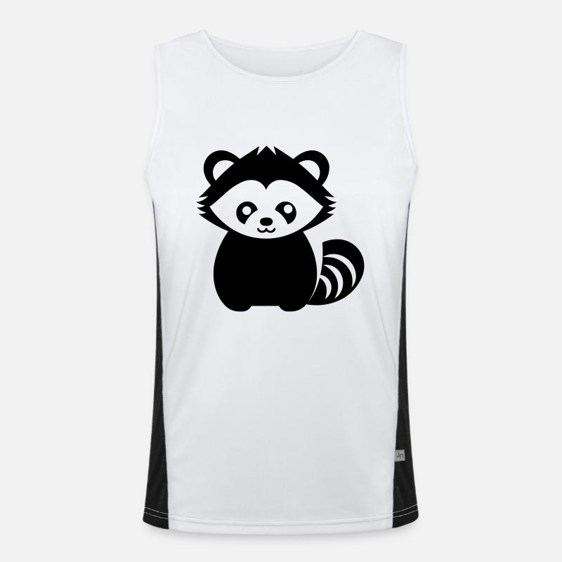 Red Panda Men's Functional Contrast Tank Top 