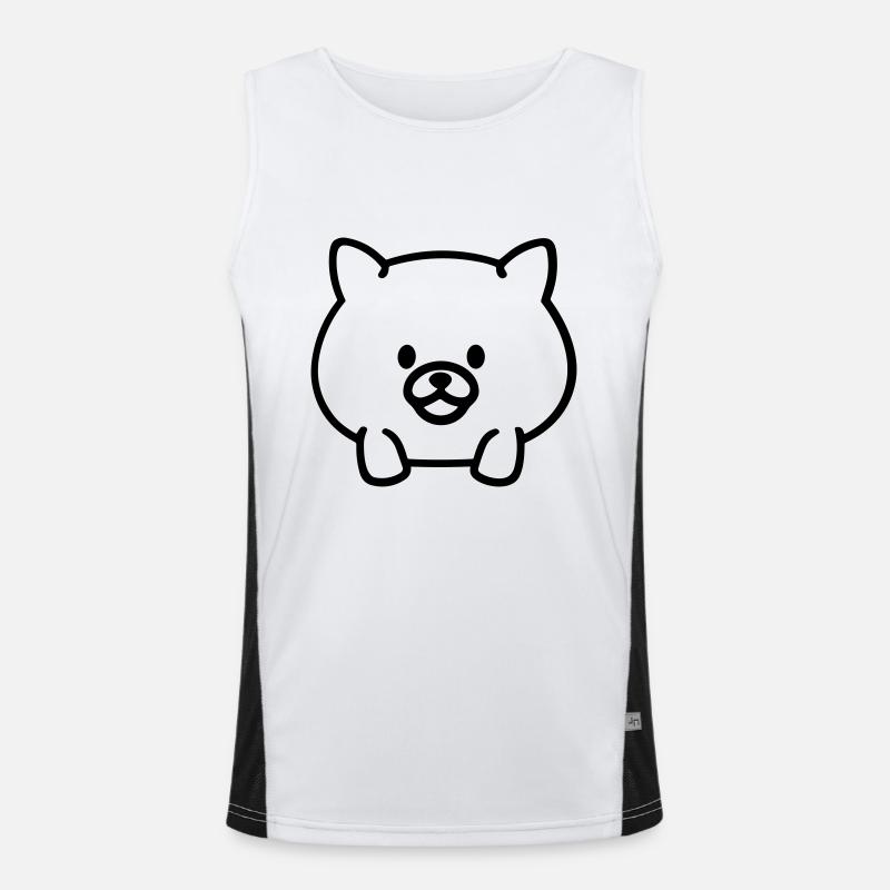 Dog Men's Functional Contrast Tank Top 