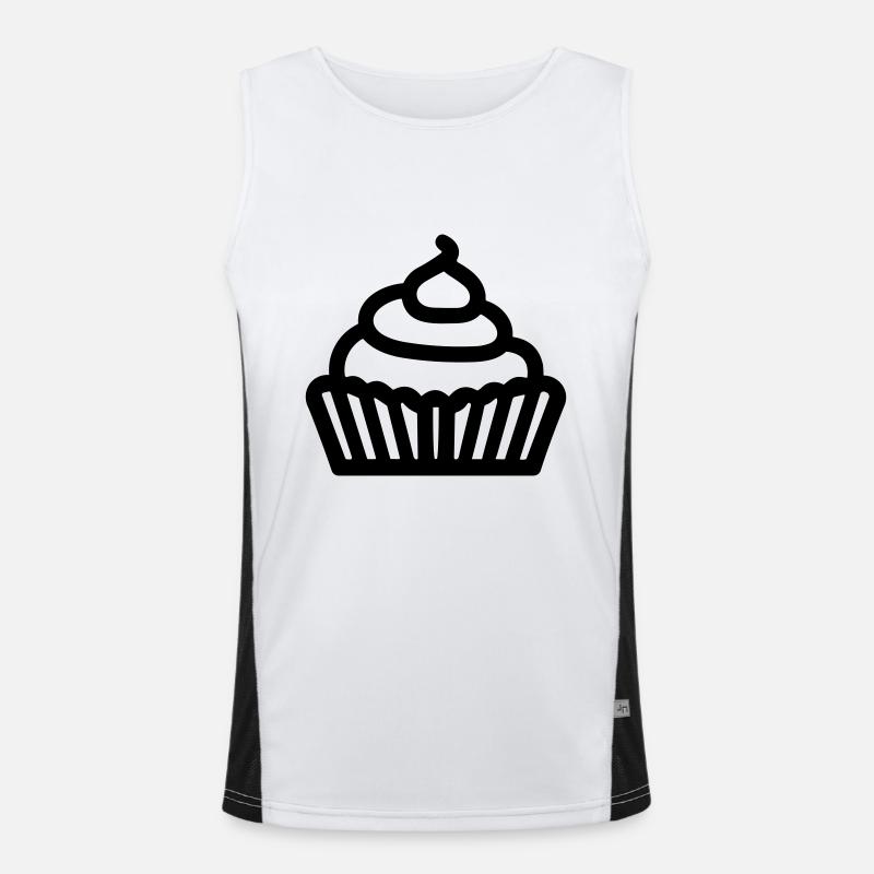 Cupcake Funktionel kontrast tanktop til herrer 
