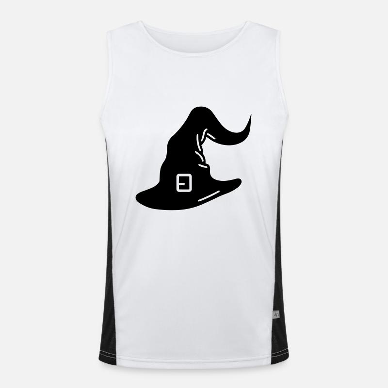Magischer Hut Funktionelles Kontrast-Tank Top für Männer 