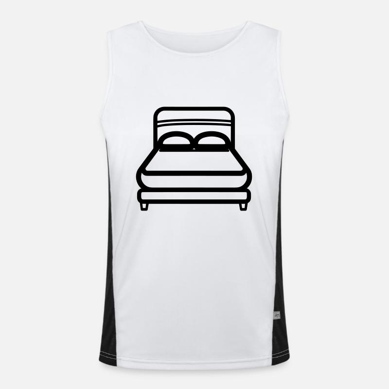 lit Débardeur respirant contrasté Homme 