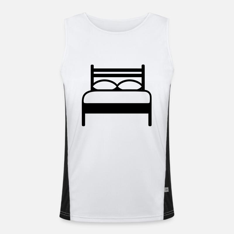 bed Men's Functional Contrast Tank Top 