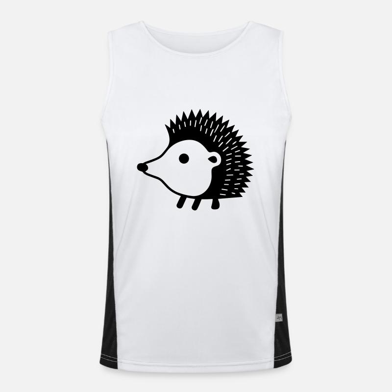 Hérisson Débardeur respirant contrasté Homme 