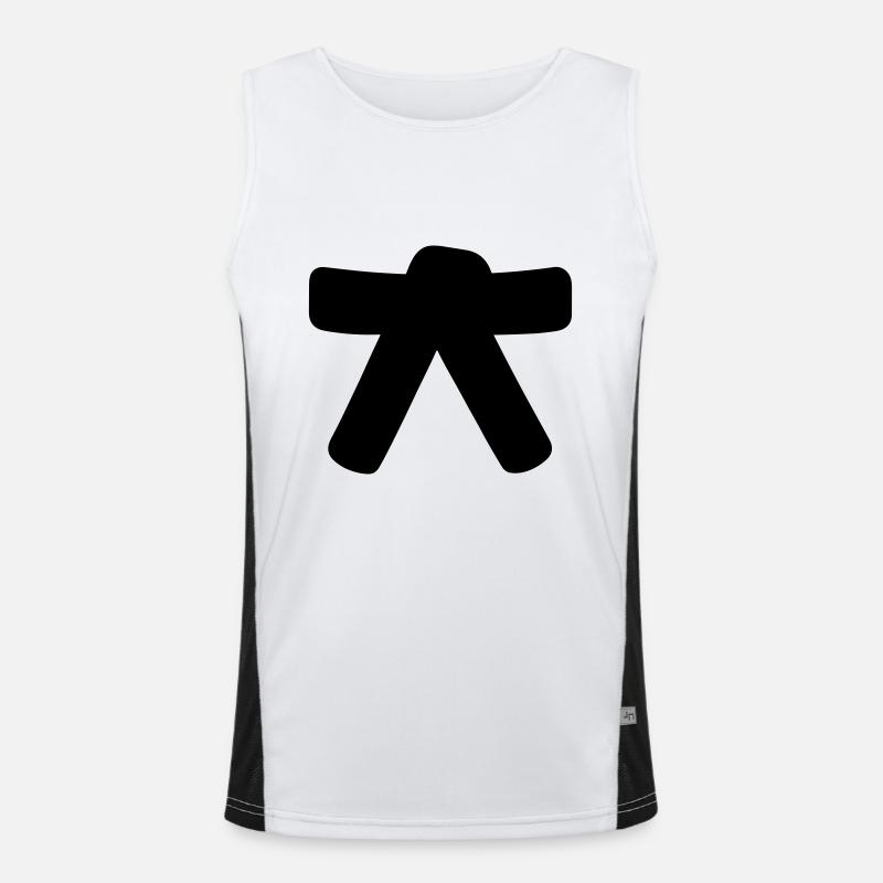 belt Men's Functional Contrast Tank Top 