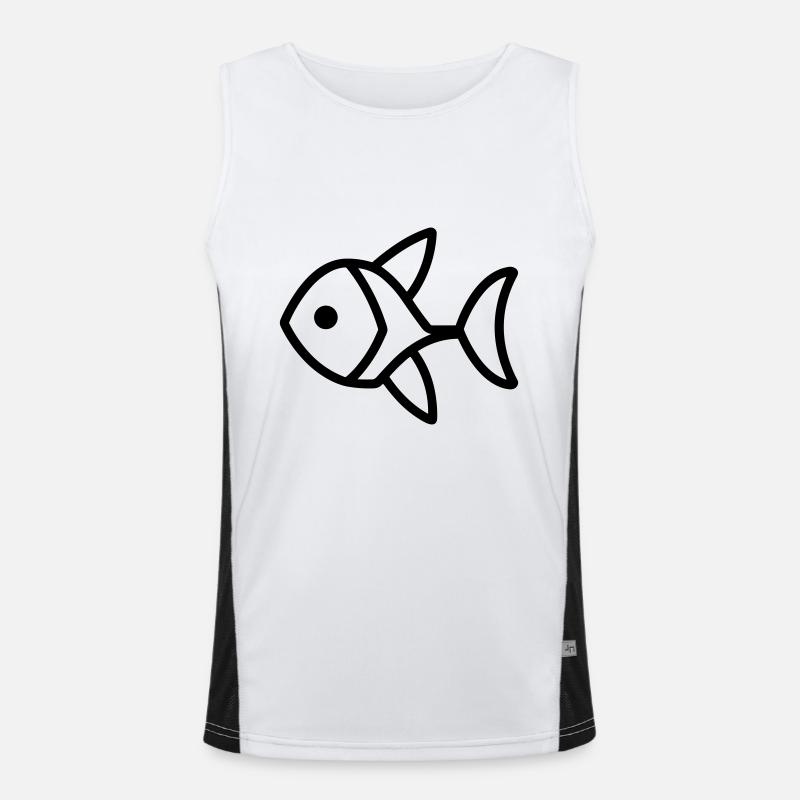 fish Men's Functional Contrast Tank Top 