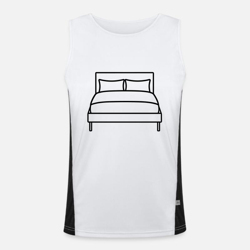 bed Men's Functional Contrast Tank Top 