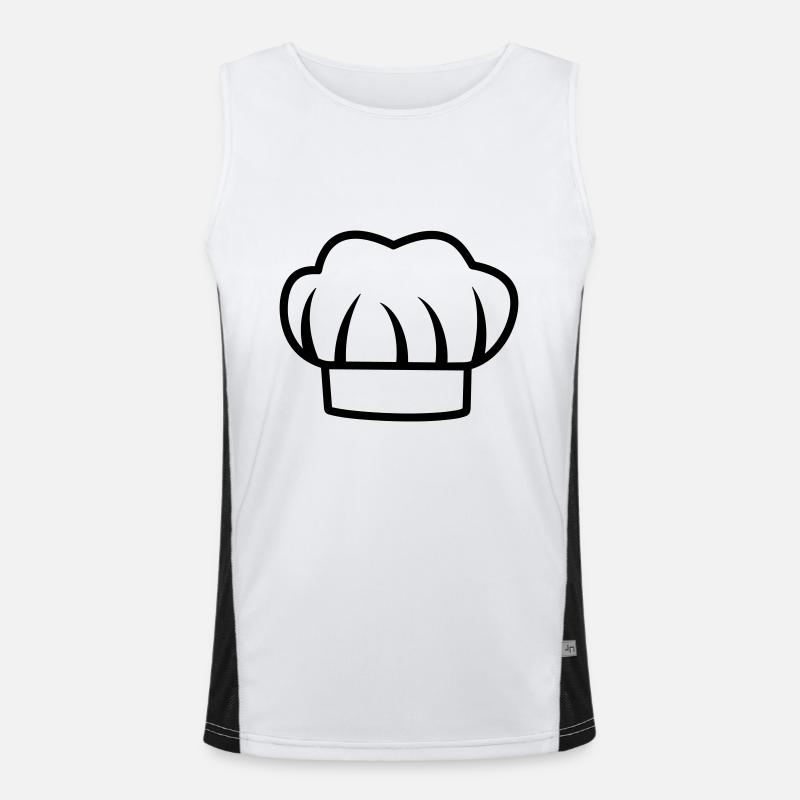 Chef de cuisine Men's Functional Contrast Tank Top 