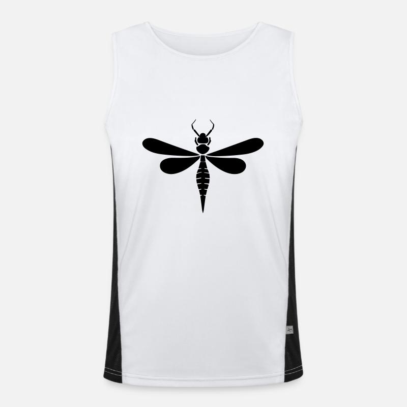 Dragonfly Men's Functional Contrast Tank Top 