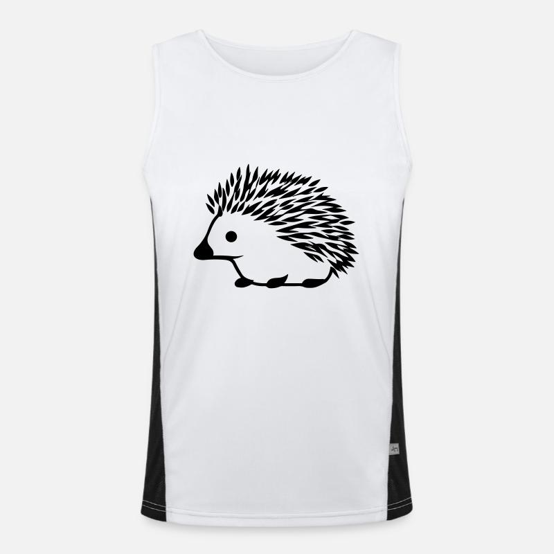 Hérisson Débardeur respirant contrasté Homme 