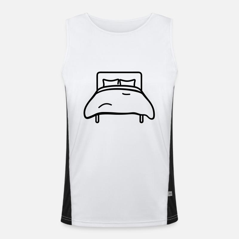 bed Men's Functional Contrast Tank Top 