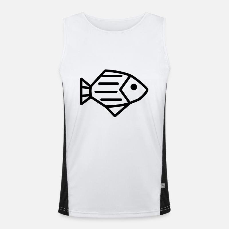 fish Men's Functional Contrast Tank Top 