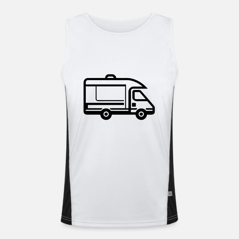 Wohnmobil Funktionelles Kontrast-Tank Top für Männer 