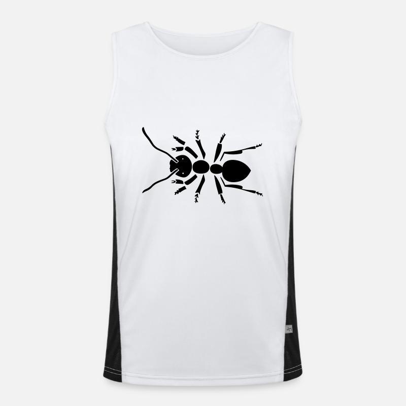 fourmi Débardeur respirant contrasté Homme 