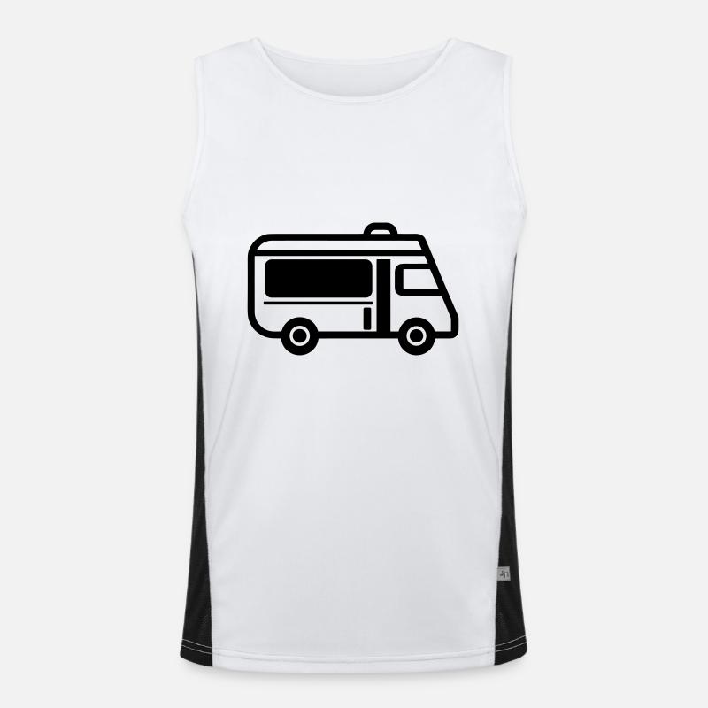 camping car Débardeur respirant contrasté Homme 