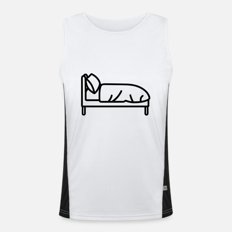 bed Men's Functional Contrast Tank Top 
