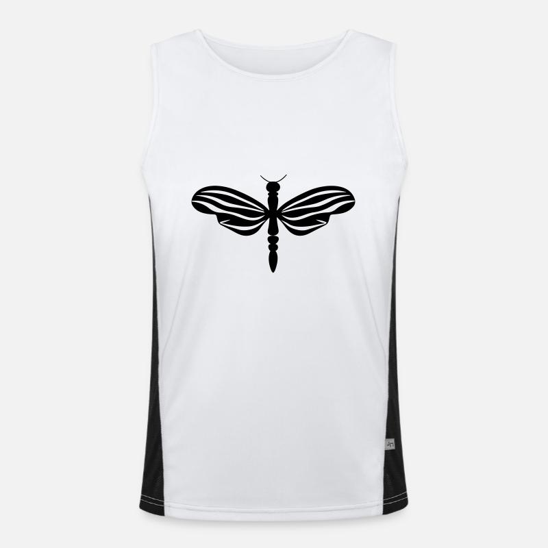 Dragonfly Men's Functional Contrast Tank Top 