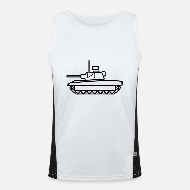 tank Men's Functional Contrast Tank Top 