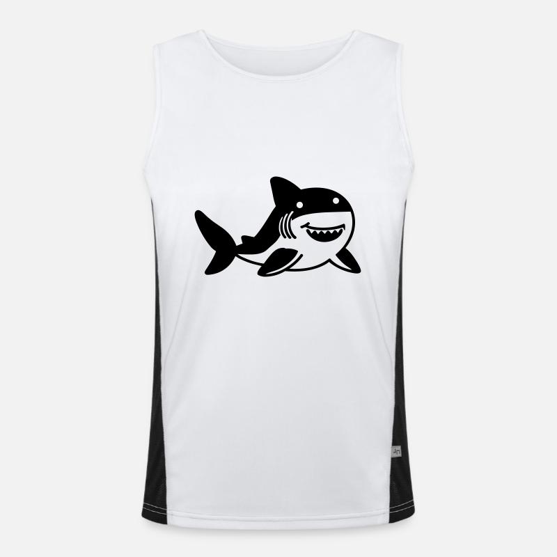 Requin Débardeur respirant contrasté Homme 