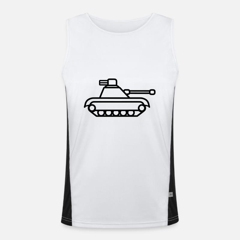 tank Men's Functional Contrast Tank Top 