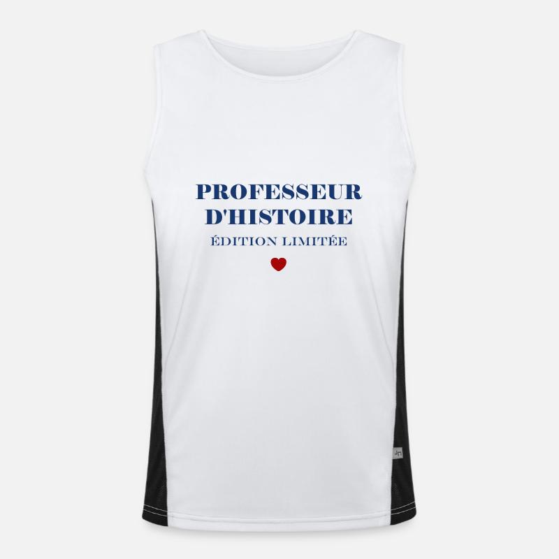 Professeur d'histoire Débardeur respirant contrasté Homme 