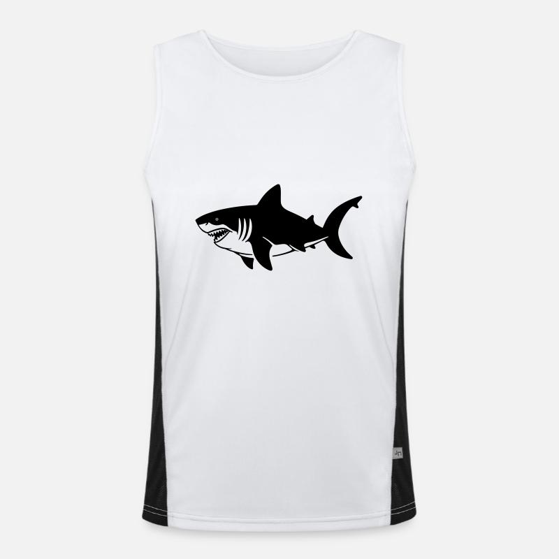 Hai Funktionelles Kontrast-Tank Top für Männer 