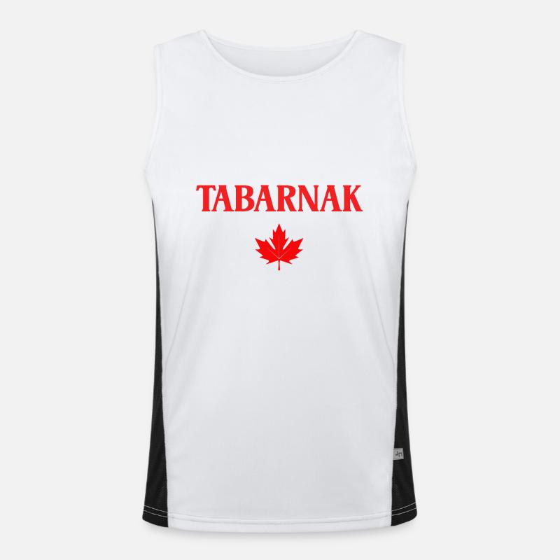 Tabarnak canada Débardeur respirant contrasté Homme 