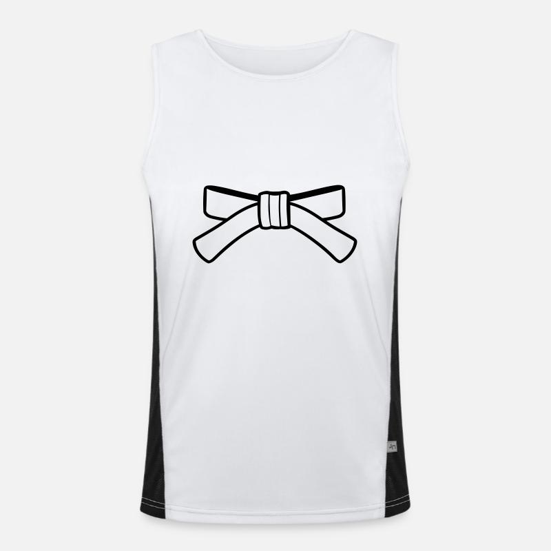 belt Men's Functional Contrast Tank Top 