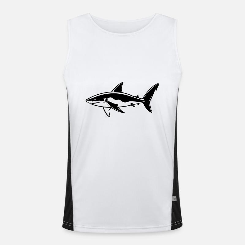 Hai Funktionelles Kontrast-Tank Top für Männer 