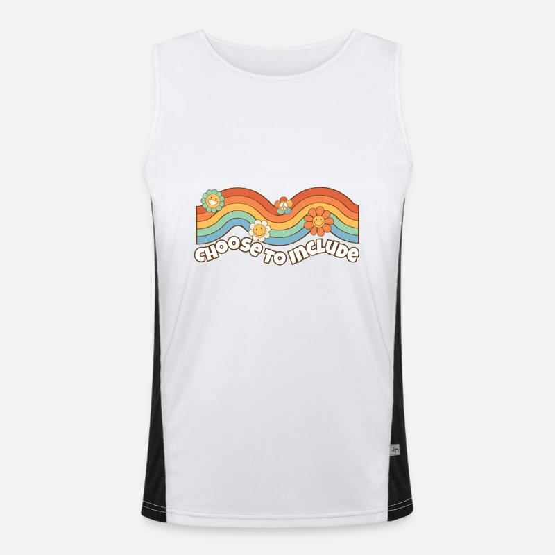 ABA Therapist Choose to Include Sped Teacher Funktionelles Kontrast-Tank Top für Männer 