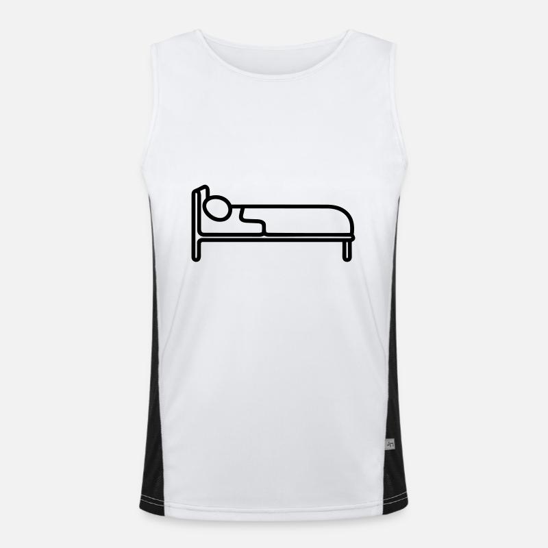 bed Men's Functional Contrast Tank Top 