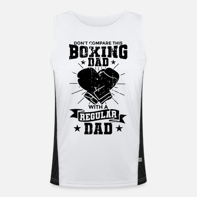 Boxer Father Men's Functional Contrast Tank Top 
