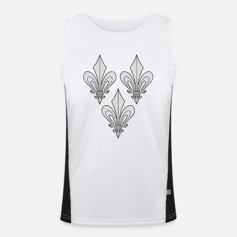 Lys - Fleur De Lys Débardeur respirant contrasté Homme 
