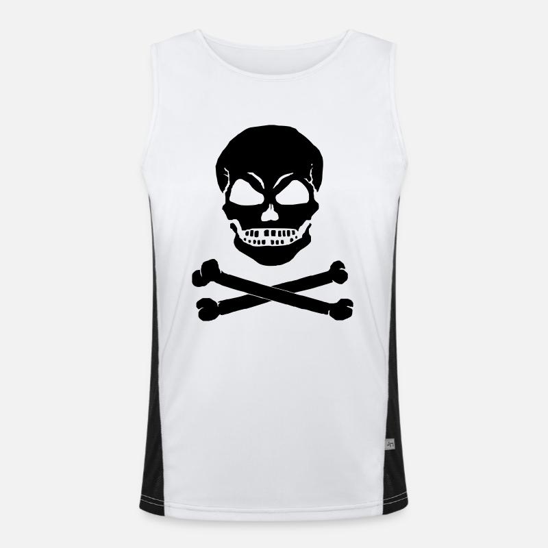 SCHAEDEL X - 1C Funktionelles Kontrast-Tank Top für Männer 