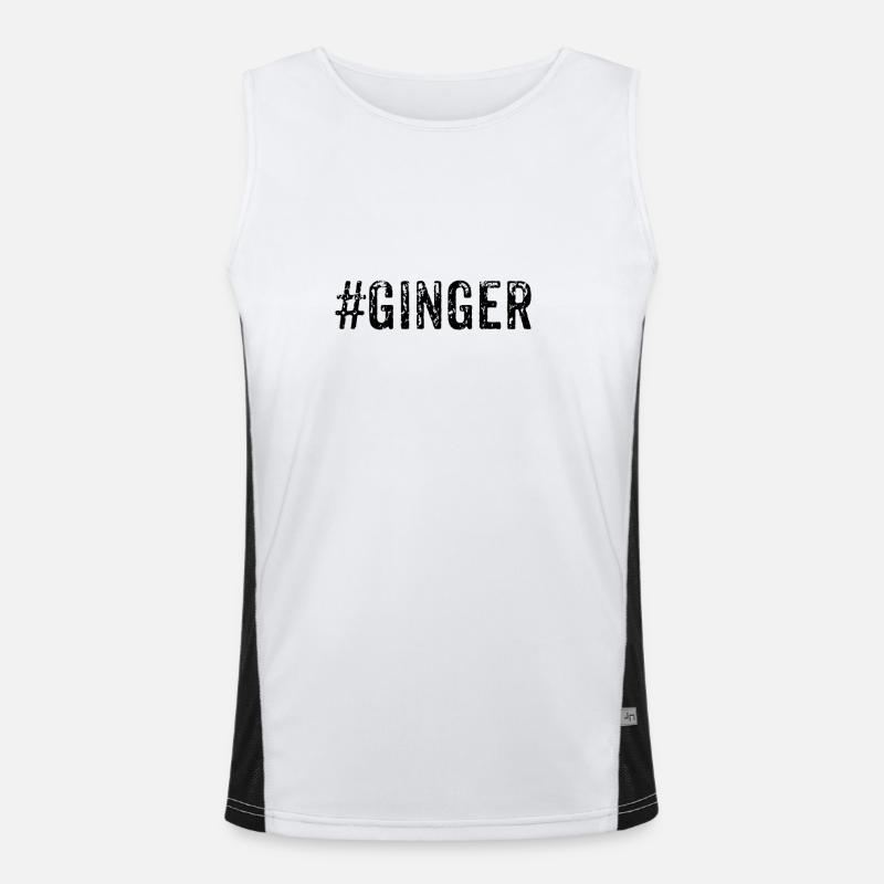 Ginger Men's Functional Contrast Tank Top 