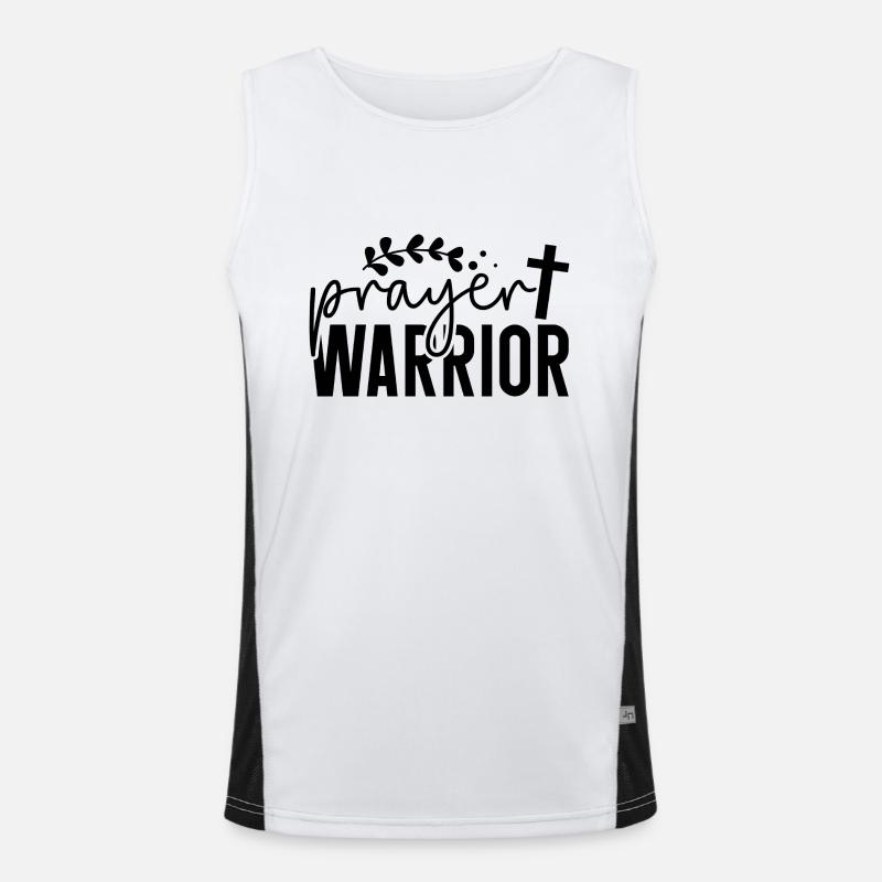 prayer warrior Men's Functional Contrast Tank Top 