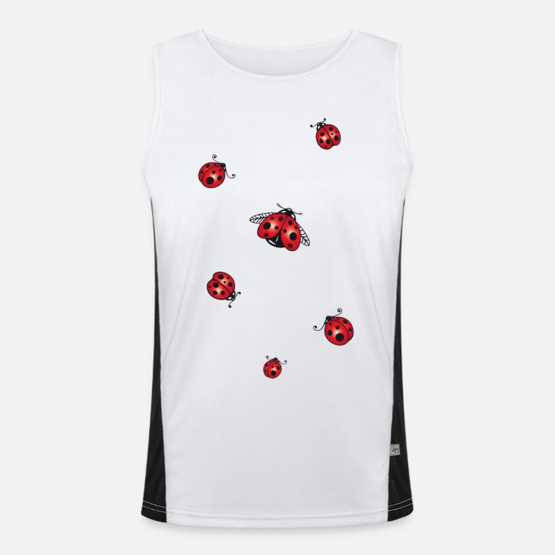 ladybug Men's Functional Contrast Tank Top 