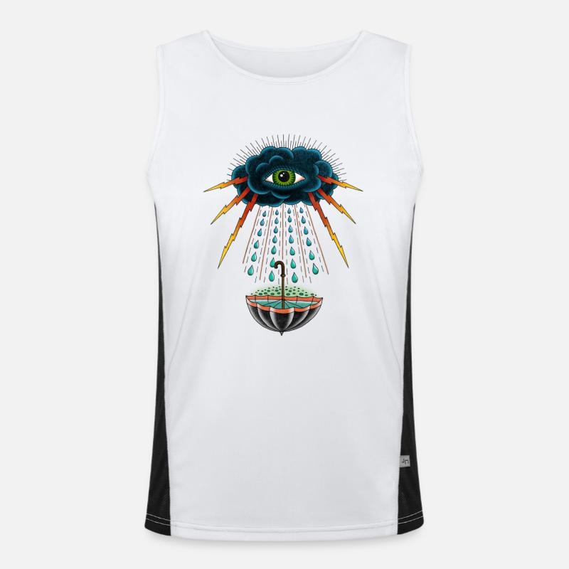 Thunder Men's Functional Contrast Tank Top 