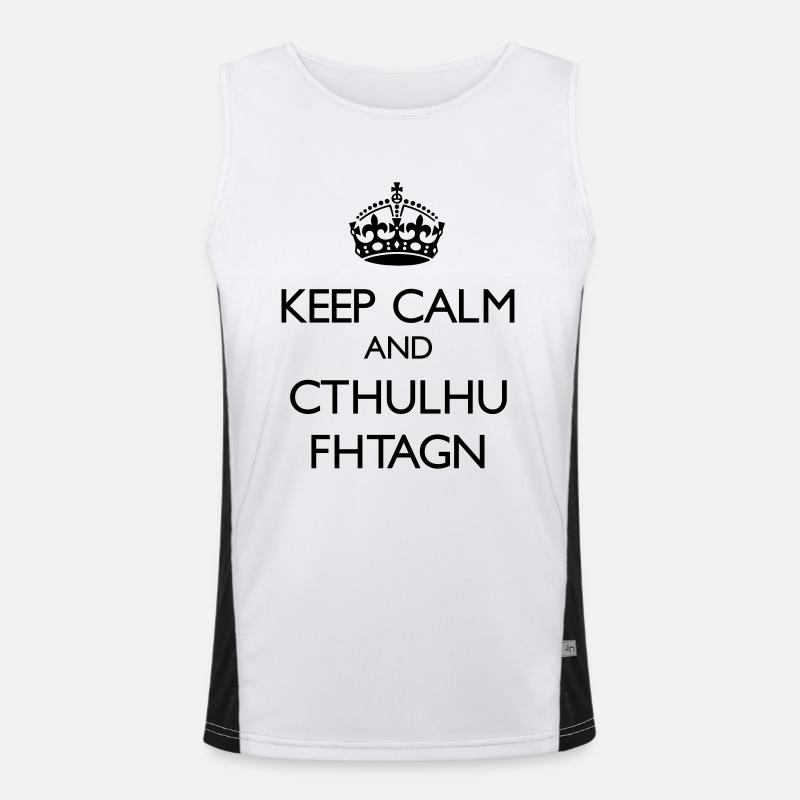Cthulhu Fhtagn Débardeur respirant contrasté Homme 