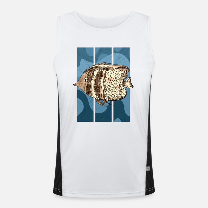 Fish Men's Functional Contrast Tank Top 
