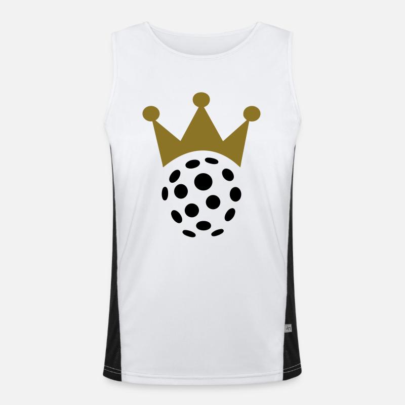 Floorball Funktionelles Kontrast-Tank Top für Männer 
