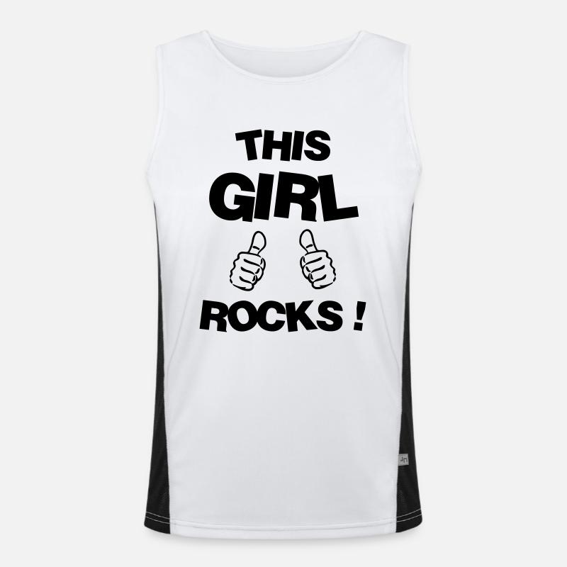 fille / fée / princesse / bébé Débardeur respirant contrasté Homme 