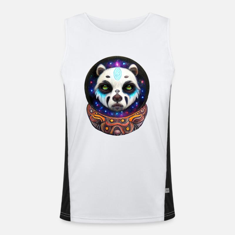 Panda de l’espace Débardeur respirant contrasté Homme 