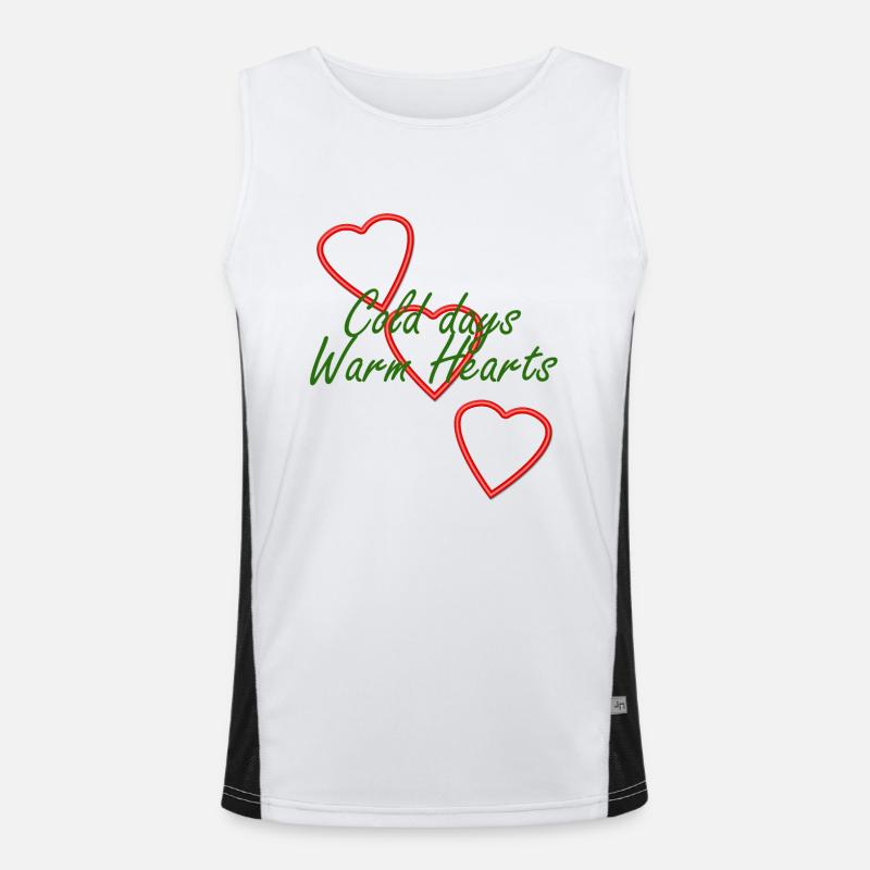 Cold days Men's Functional Contrast Tank Top 