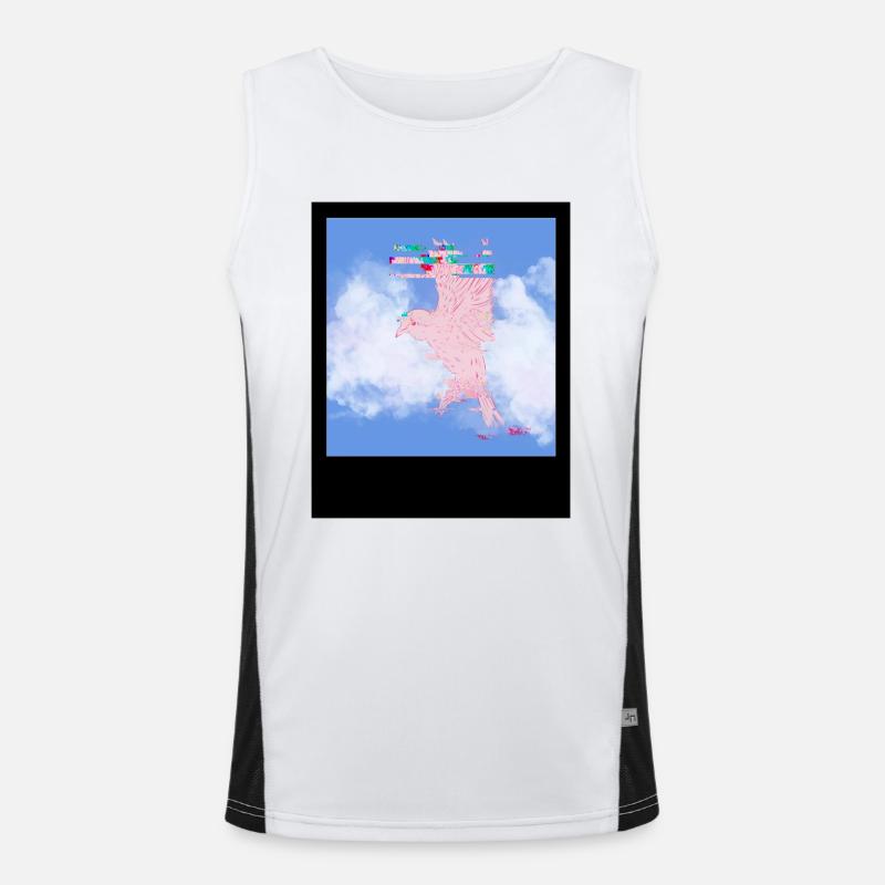 Interdit Débardeur respirant contrasté Homme 