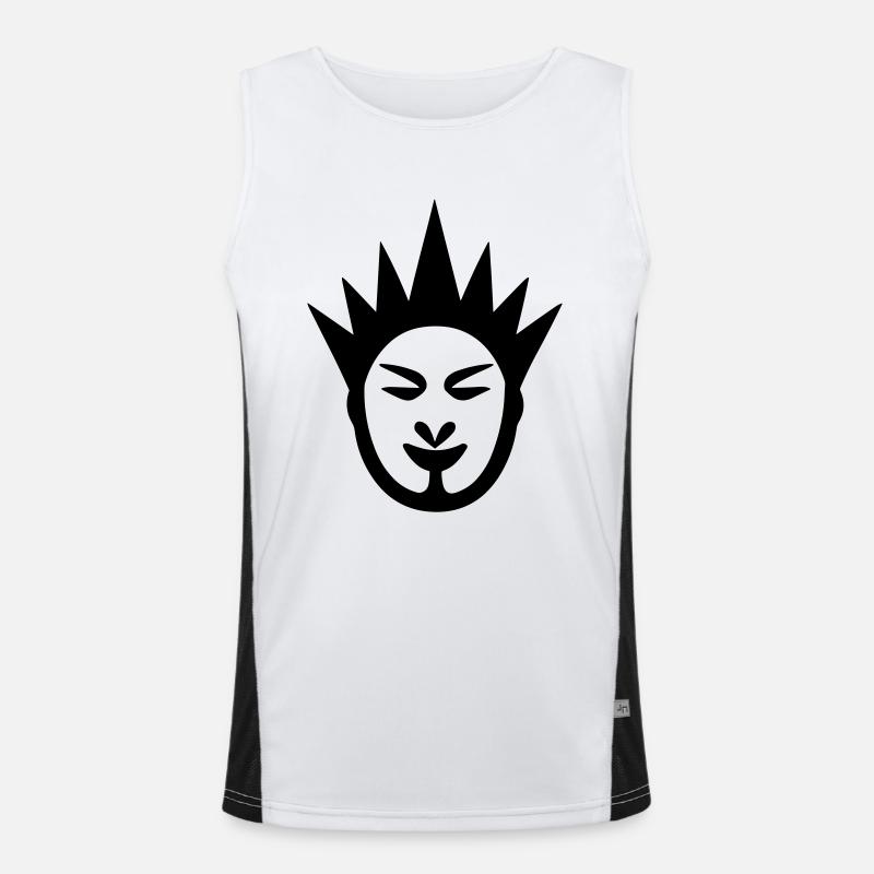 clown Men's Functional Contrast Tank Top 