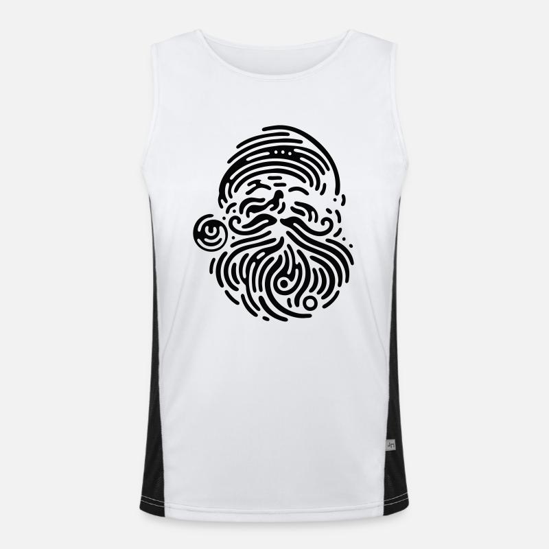 Dongxiang Débardeur respirant contrasté Homme 