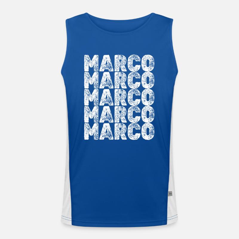 Held Marco Funktionelles Kontrast-Tank Top für Männer 