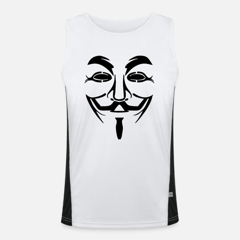 ANONYMOUS Débardeur respirant contrasté Homme 