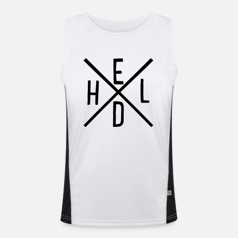 hero Men's Functional Contrast Tank Top 